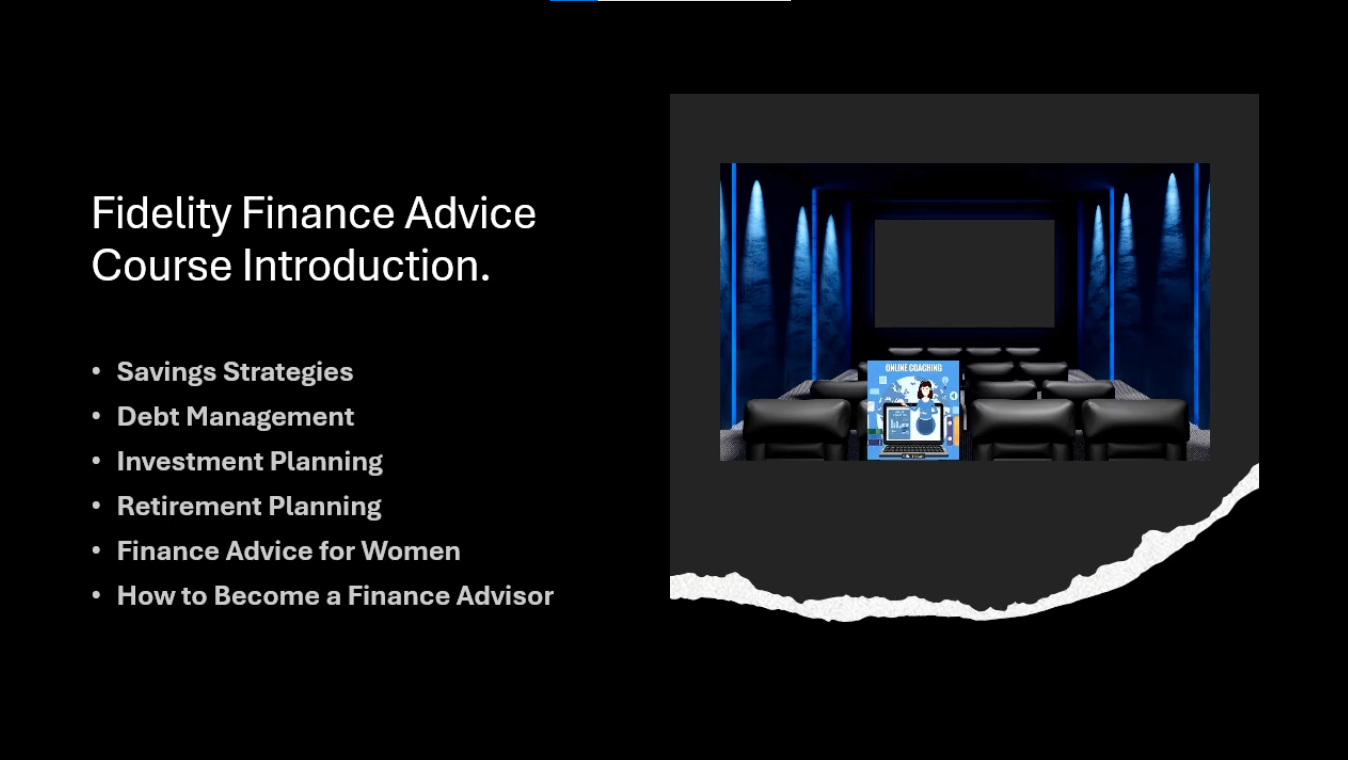 Fidelity Finance Advice